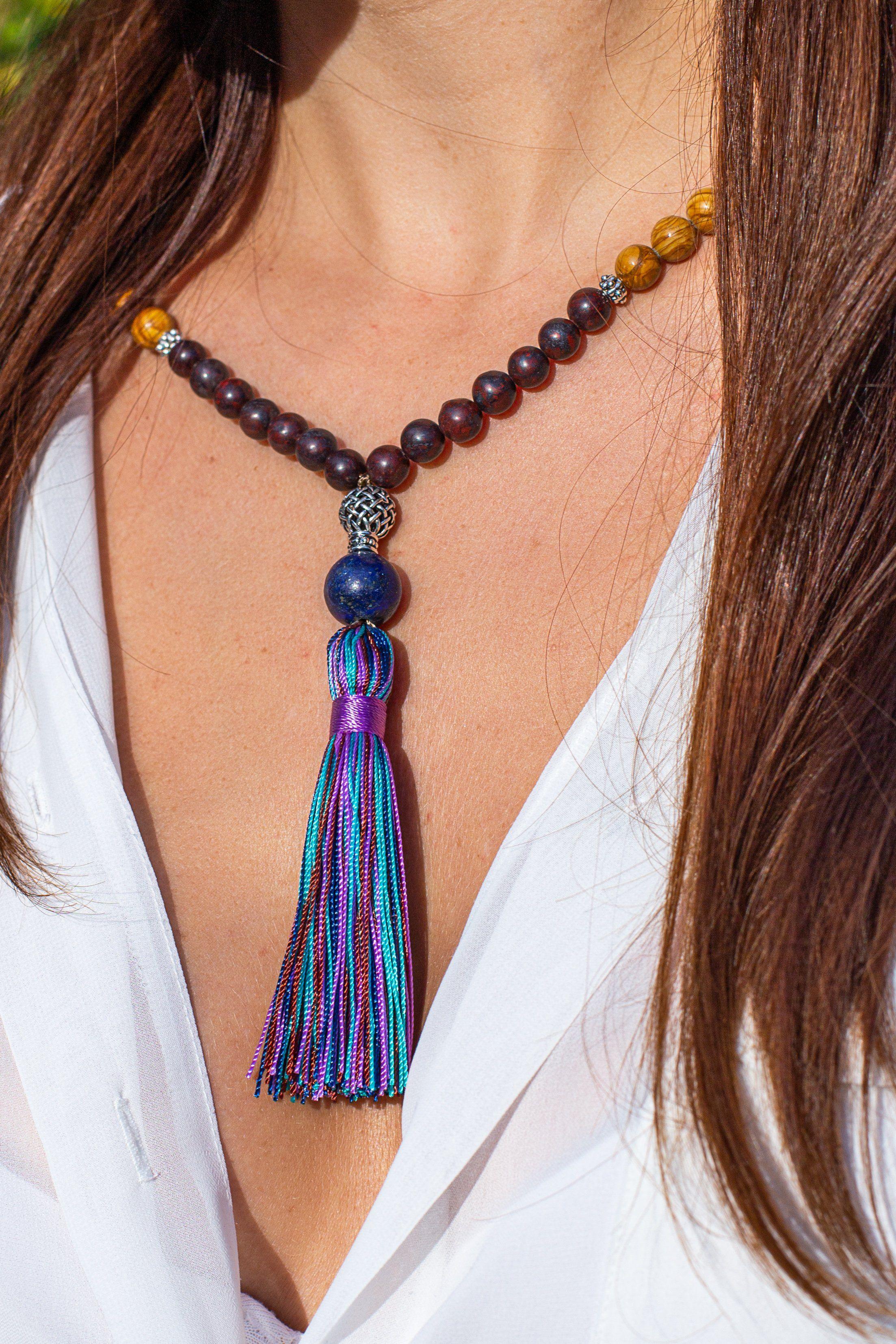 Collier Mala 108 Perles d'Éveil Spirituel