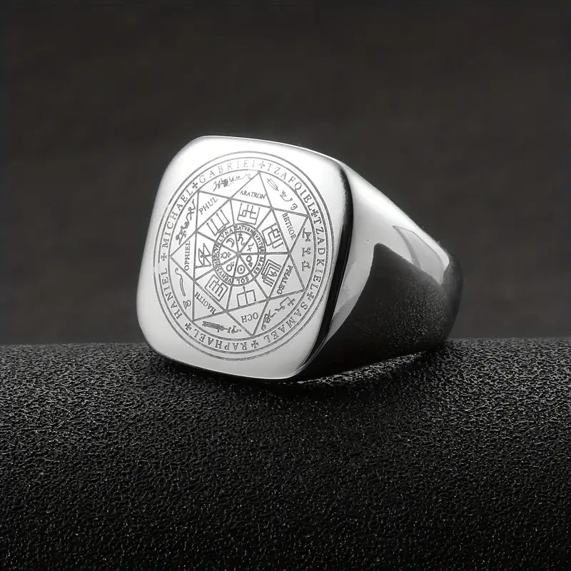 Bague de Manifestation de Richesse des 7 Anges de Salomon