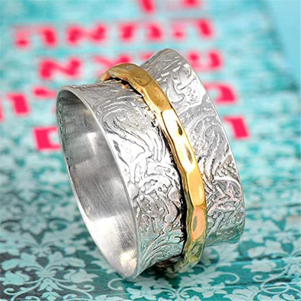 Bague Gravée Nature Harmonieuse