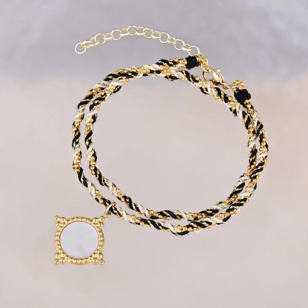 Collier Pureté du Clair de Lune en Coquillage Blanc