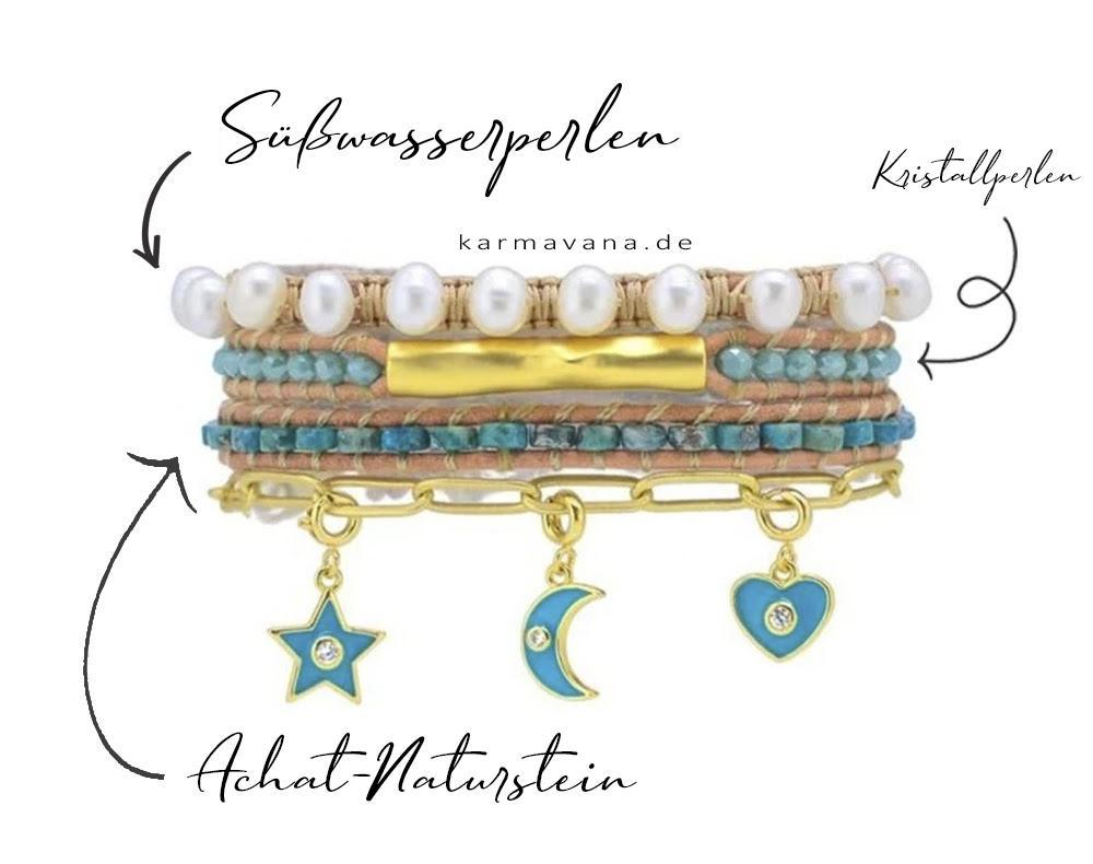 Bracelet et Breloques en Agate