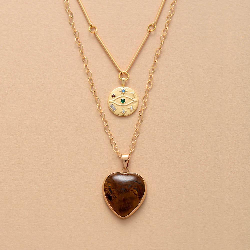 Collier Double Couches Protecteur et Fortifiant