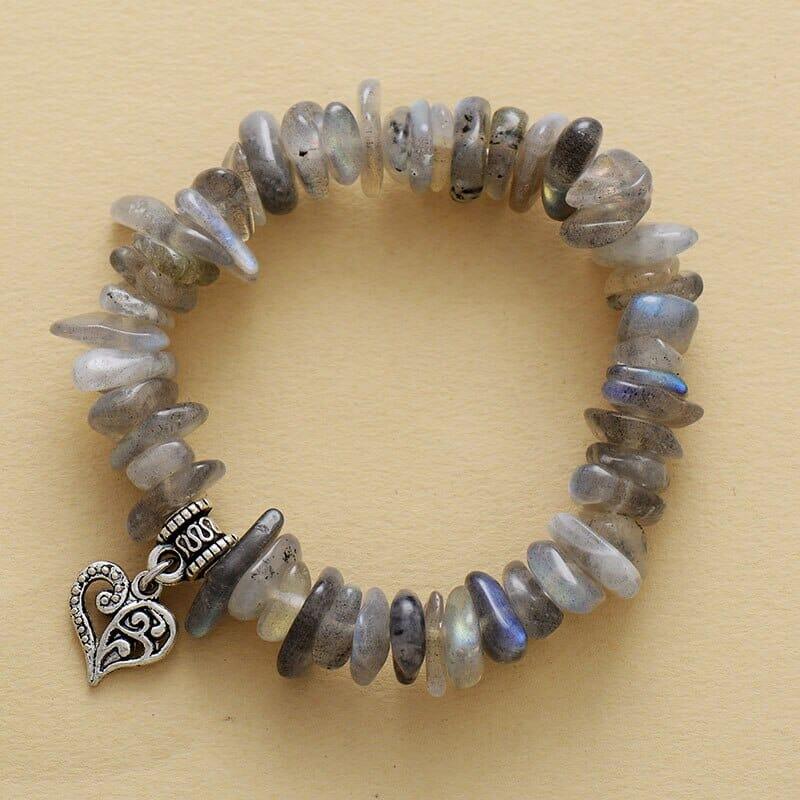 Bracelet Éveil de l'Amour Mystique en Labradorite
