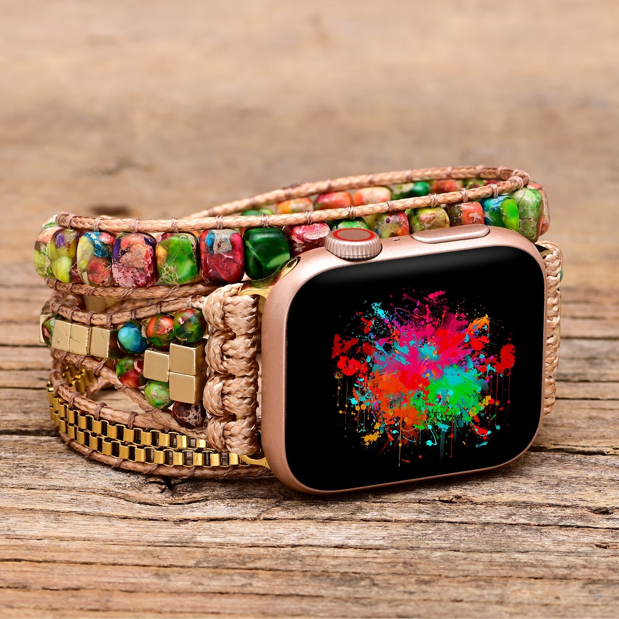 Bracelet d'Apple Watch Abondance de Bonheur