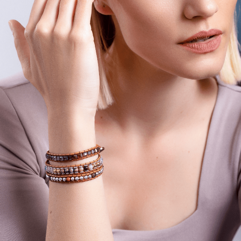 Bracelet Captivante Reine en Jaspe