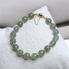 Bracelet Reflets Verts en Jade Hetian