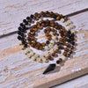 Collier Mala Abondance en Pierres Naturelles