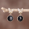 Boucles d'Oreilles Ultime Métamorphose en Obsidienne