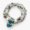 Collier et Bracelet Mala Yoga Zen en Jaspe et Agate