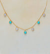 Collier Bonne Vie en Turquoise et Agate