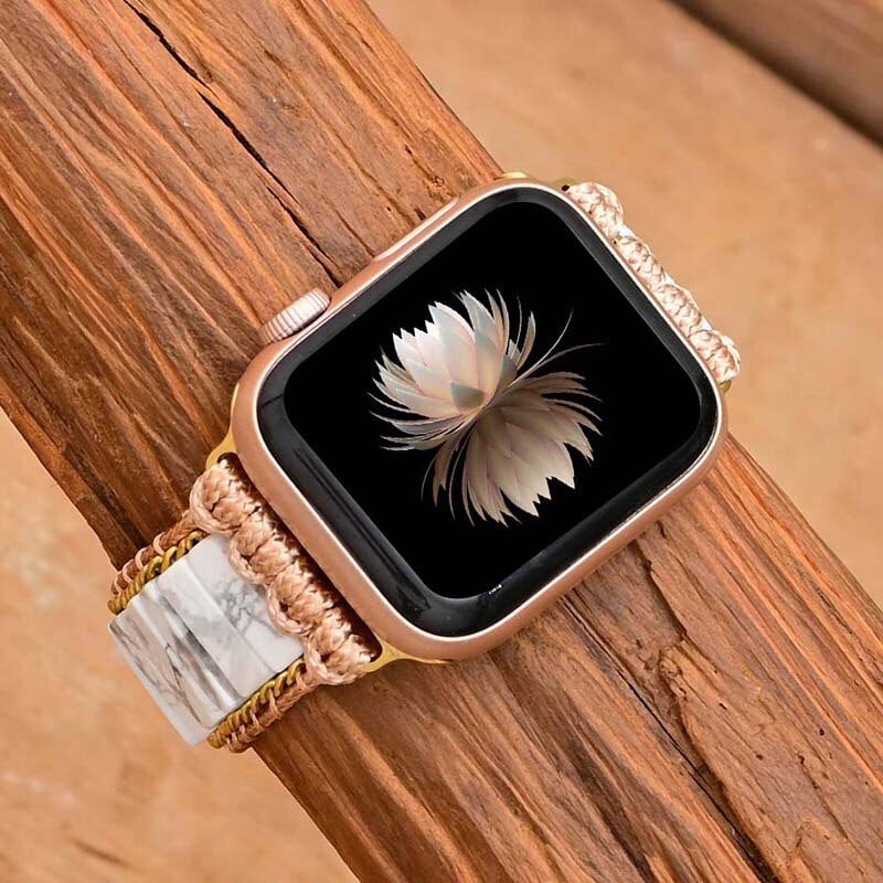 Bracelet d'Apple Watch Inspiration Créative en Howlite