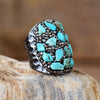 Bague Boho Nouveau Commencement en Turquoise