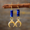 Boucles d'Oreilles Rêve Nocturne en Lapis-Lazuli