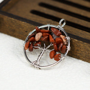 Pendentif Arbre de Vie Rayonnante Spiritualité