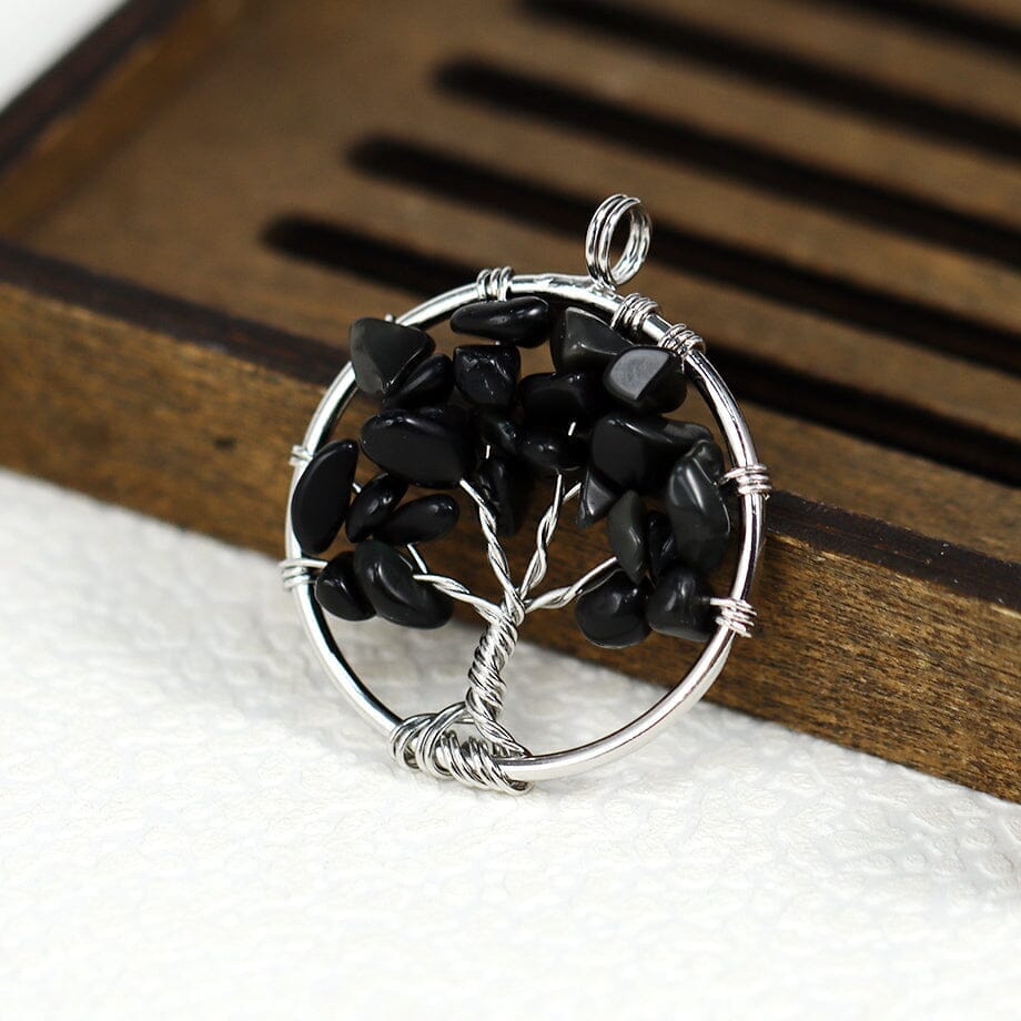 Pendentif Arbre de Vie Rayonnante Spiritualité