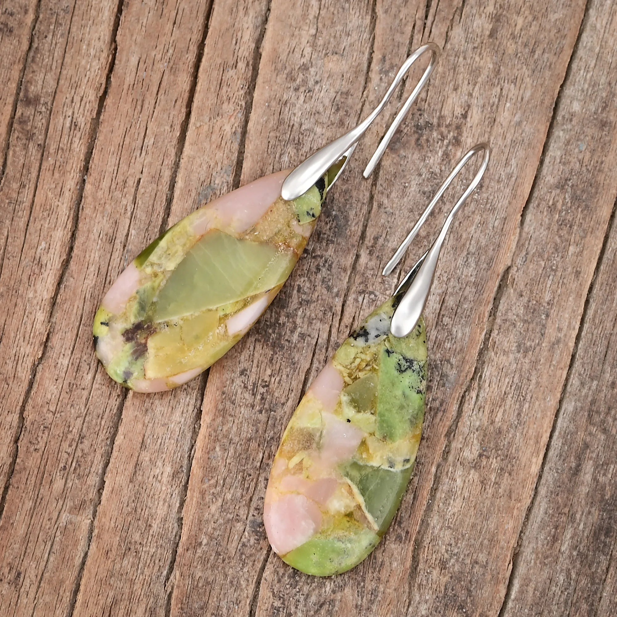 Boucles d'Oreilles Havre de Jade