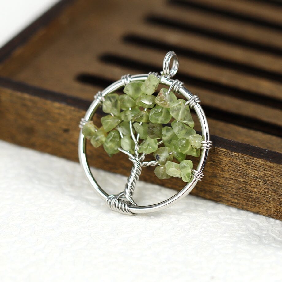 Pendentif Arbre de Vie Rayonnante Spiritualité