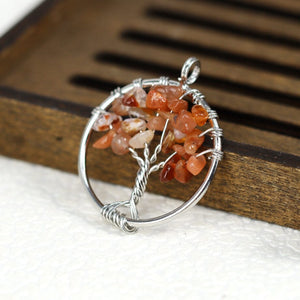 Pendentif Arbre de Vie Rayonnante Spiritualité