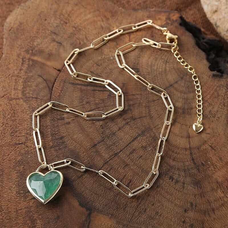 Collier Amour Magnétique en Pierres Naturelles