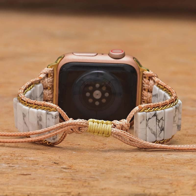 Bracelet d'Apple Watch Inspiration Créative en Howlite