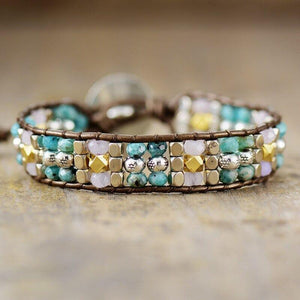 Bracelet Joie en Jade Vert