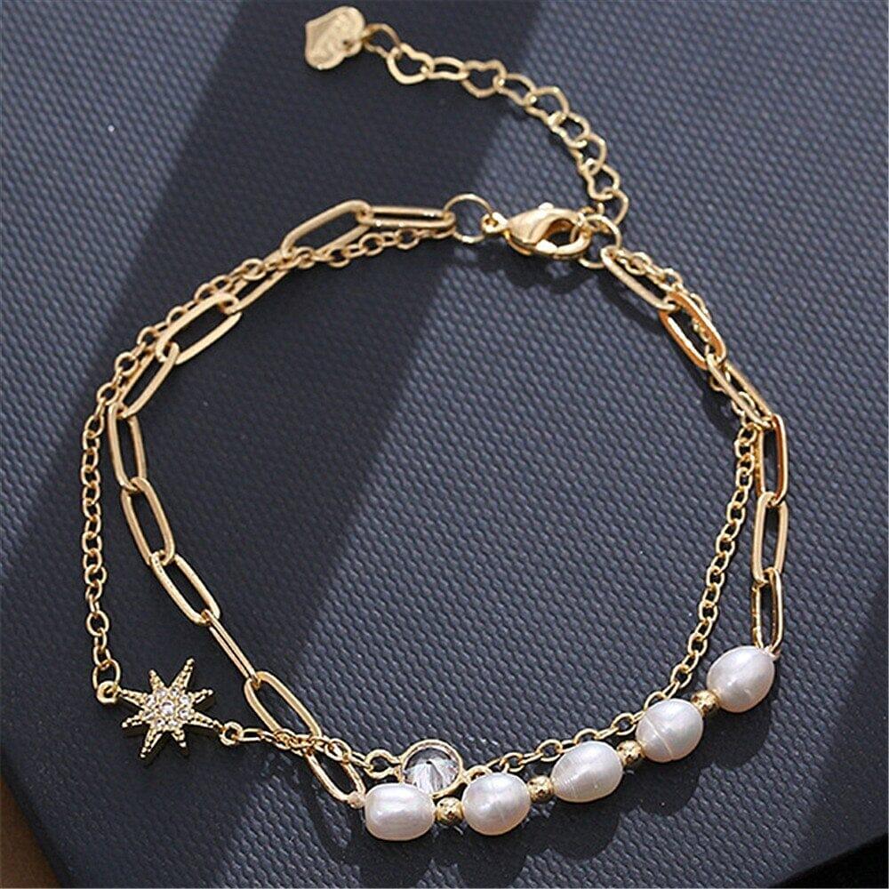 Bracelet de Perles Scintillantes