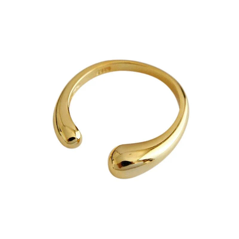 Bague Enveloppante Circe en Forme de Larme