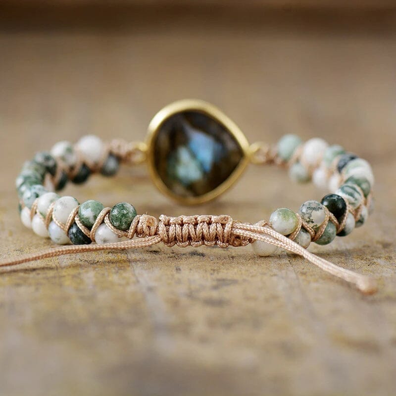 Bracelet Harmonie Mystique en Labradorite