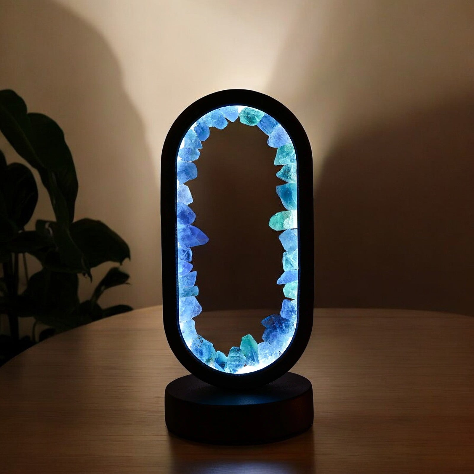 Aura Radieuse – Lampe de Quartz Céleste pour la Tranquillité