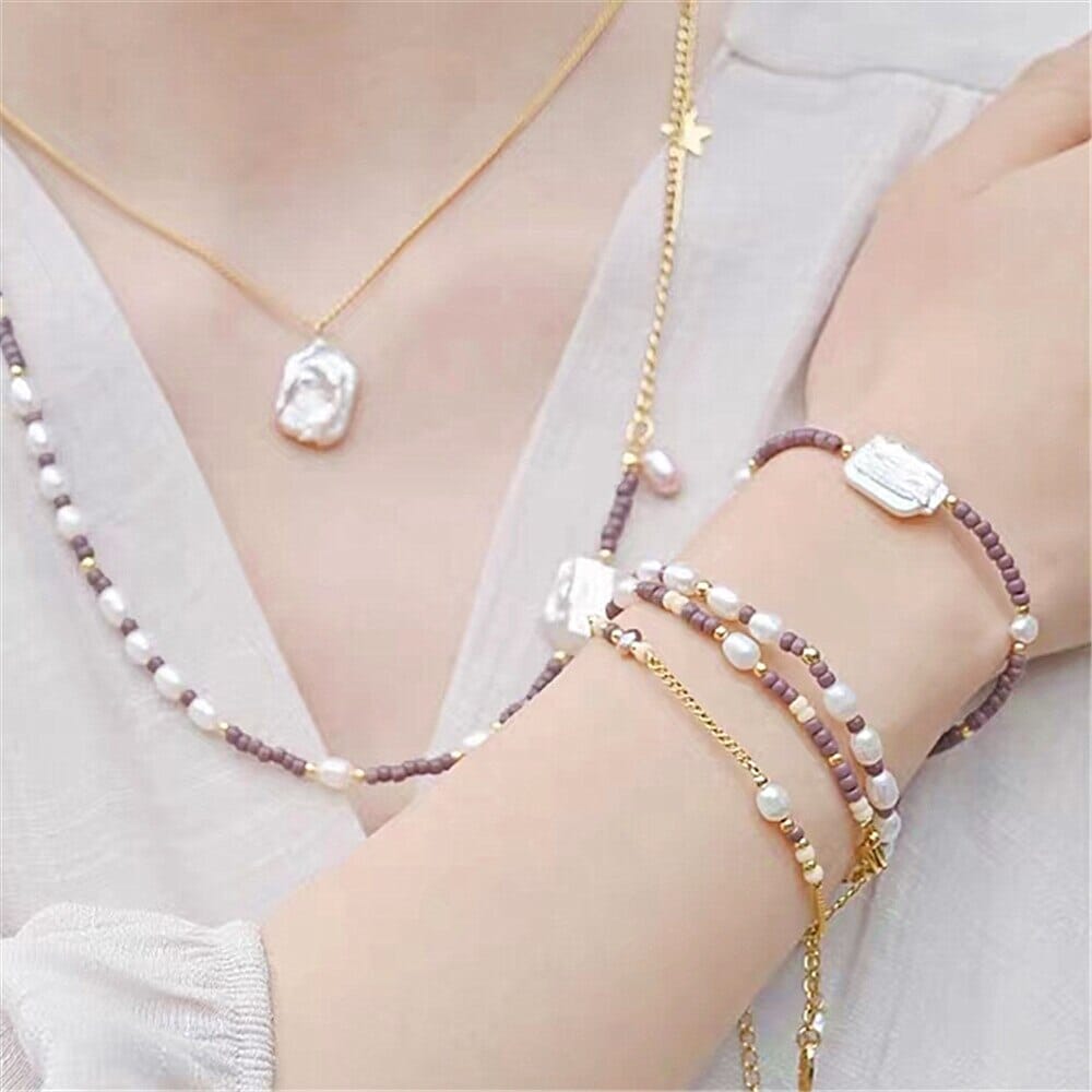 Collection de Bracelets Harmonie Eternelle en Perles