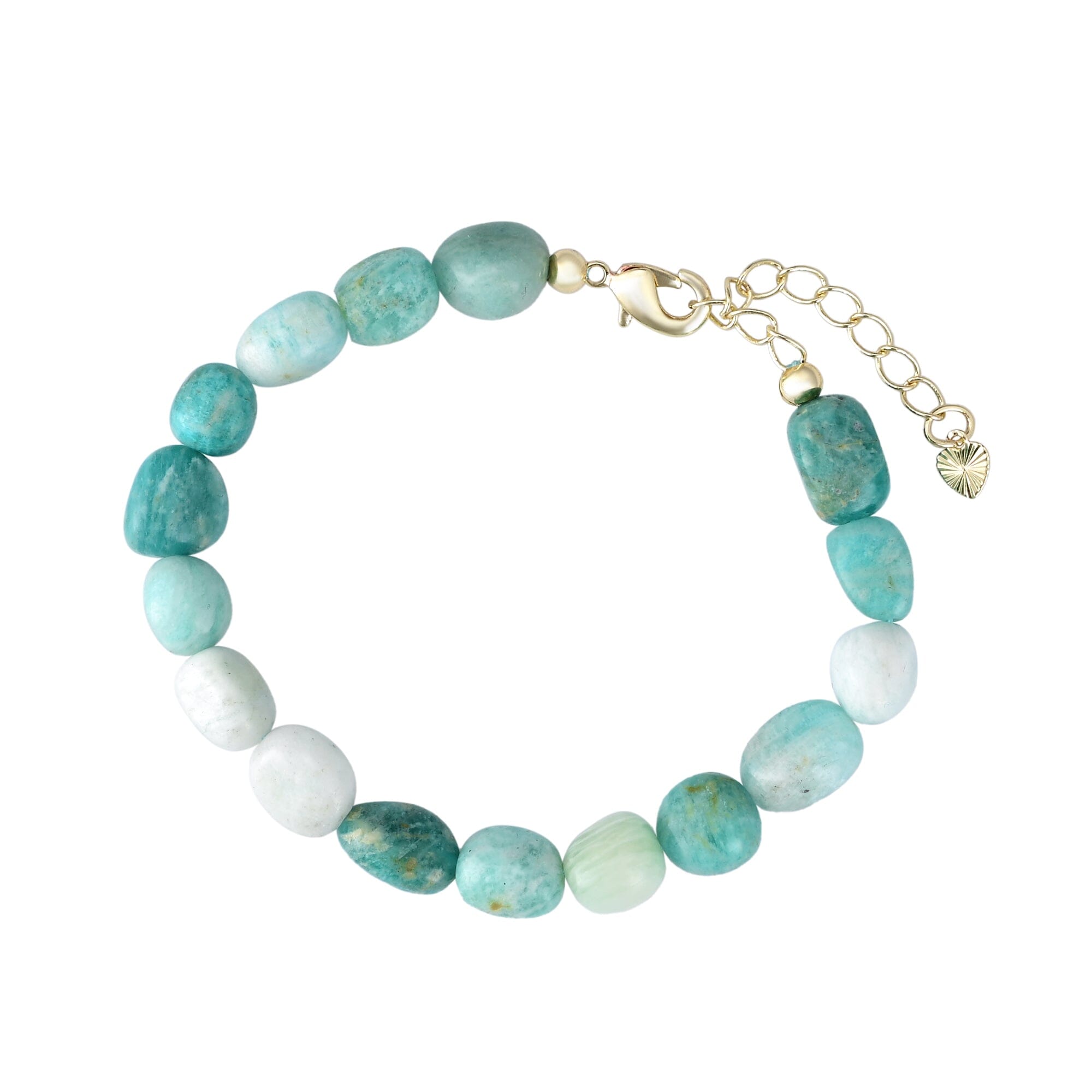 Bracelet Paisibles Courants en Amazonite