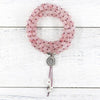 Collier Mala Amour Pur en Quartz Rose et Perles d'Eau Douce