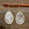 Boucles d'Oreilles Essence Terrestre en Pierres Naturelles