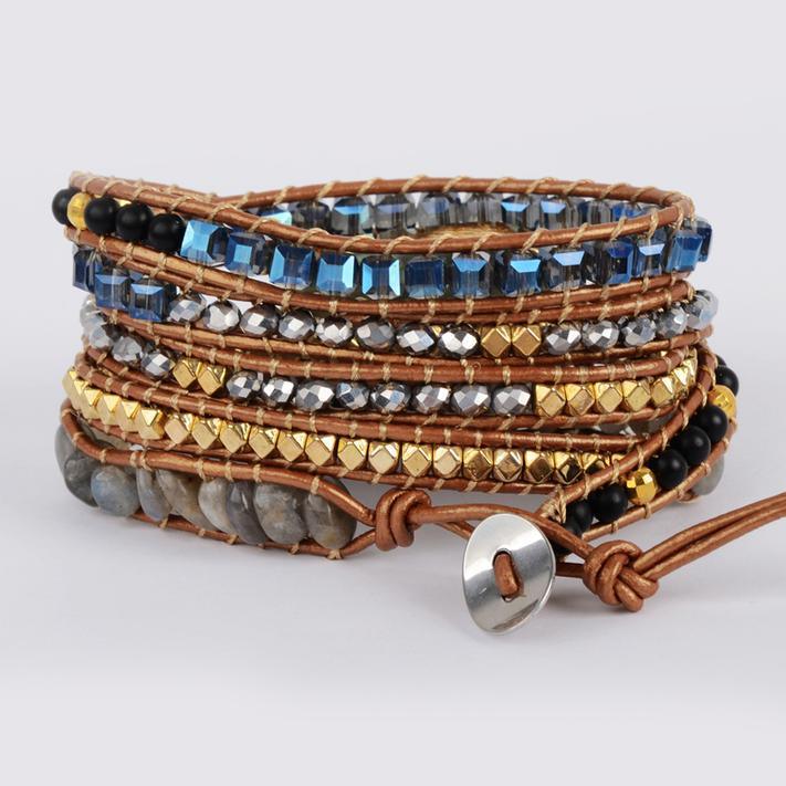 Bracelet de Protection en Labradorite