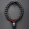 Collier de Méditation Quête de Sérénité en Onyx et Hématite