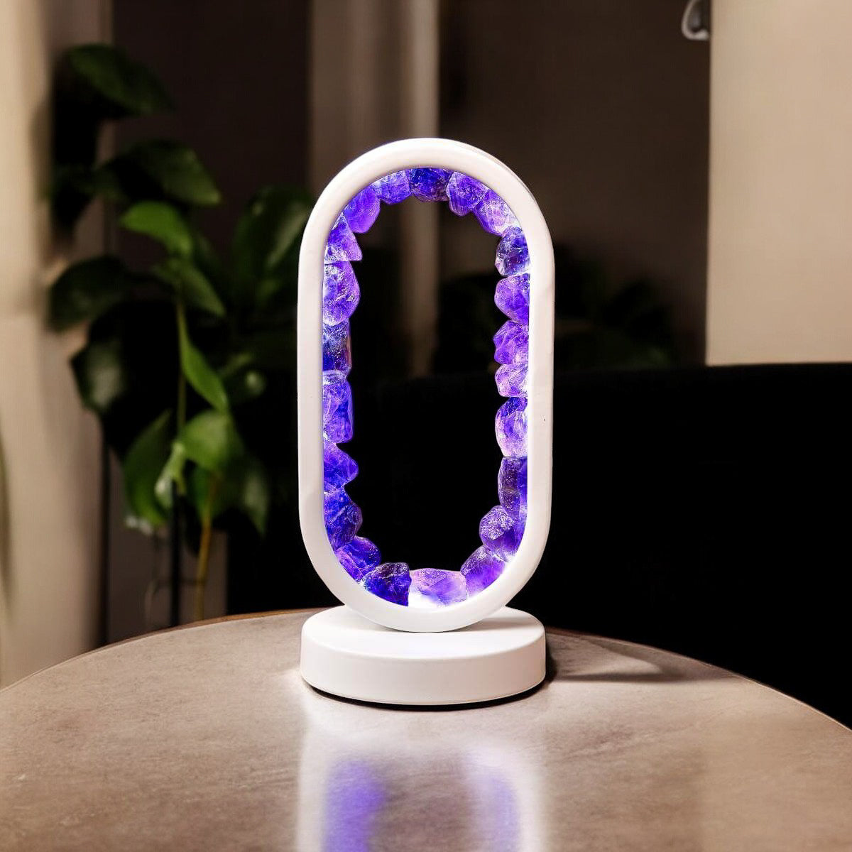 Apaisement de l'Âme – Lampe anti-stress en Améthyste