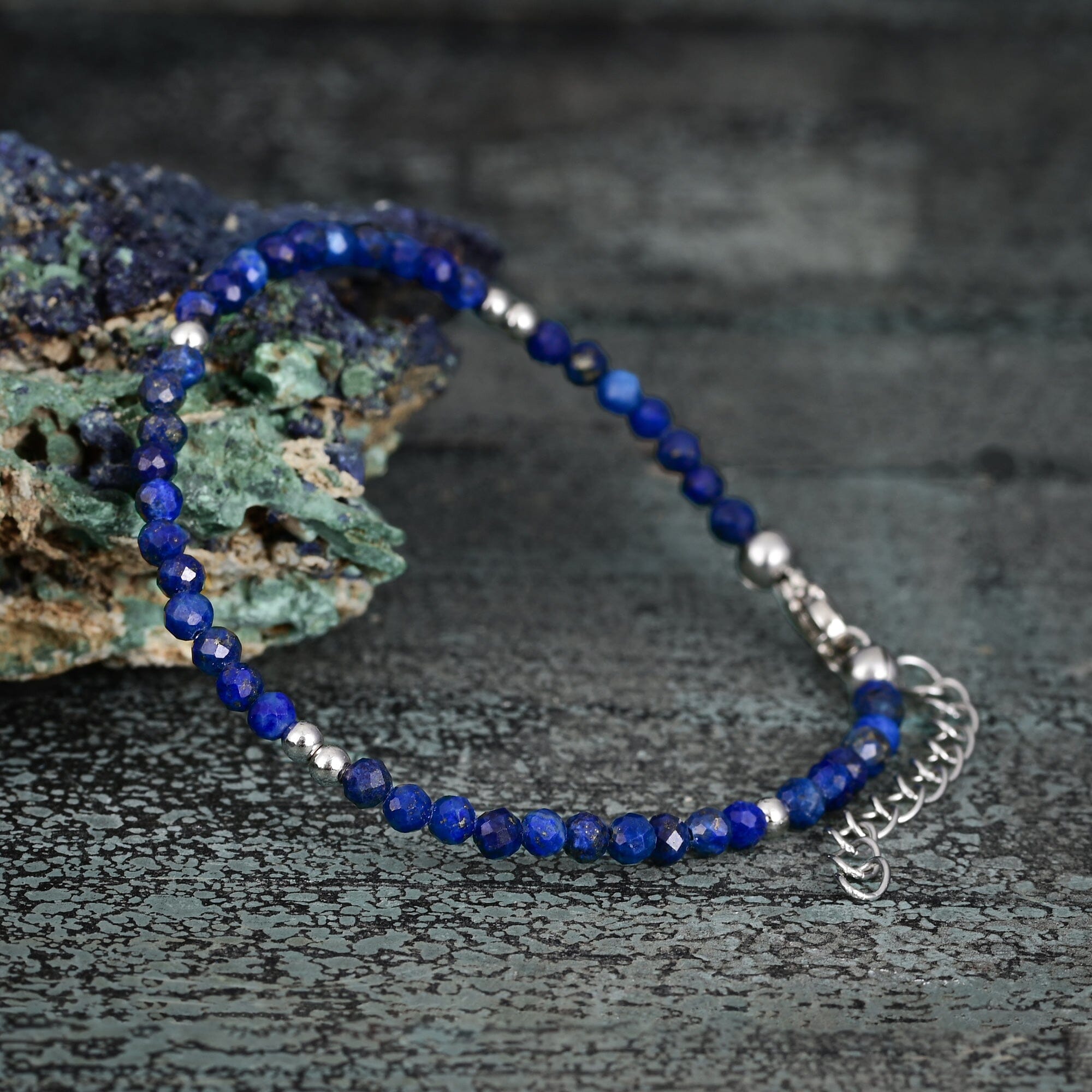 Bracelet de Sagesse Céleste en Lapis-Lazuli