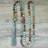 Collier Aum Mala en Perles