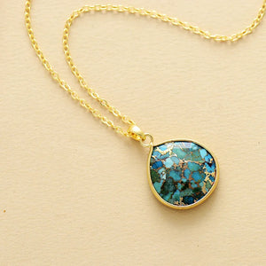 Collier Azur Élégance Enchanteresse en Turquoise