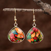 Boucles d'Oreilles Jardin Fleuri de Printemps