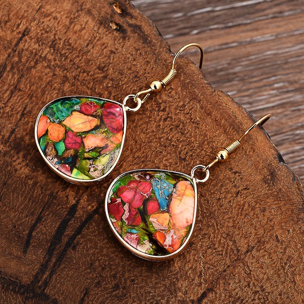 Boucles d'Oreilles Jardin Fleuri de Printemps