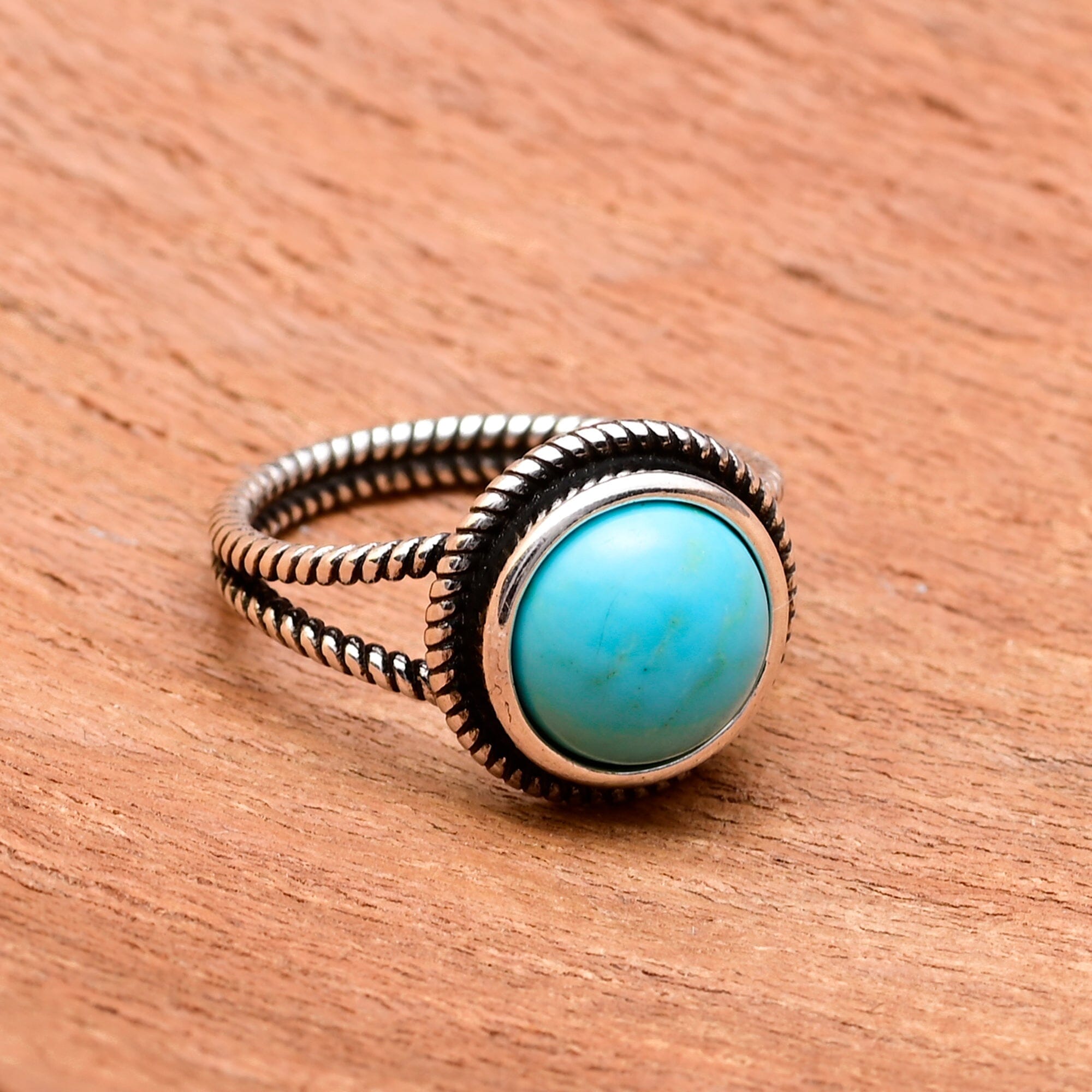 Luna - Bague de Bonne Fortune en Turquoise