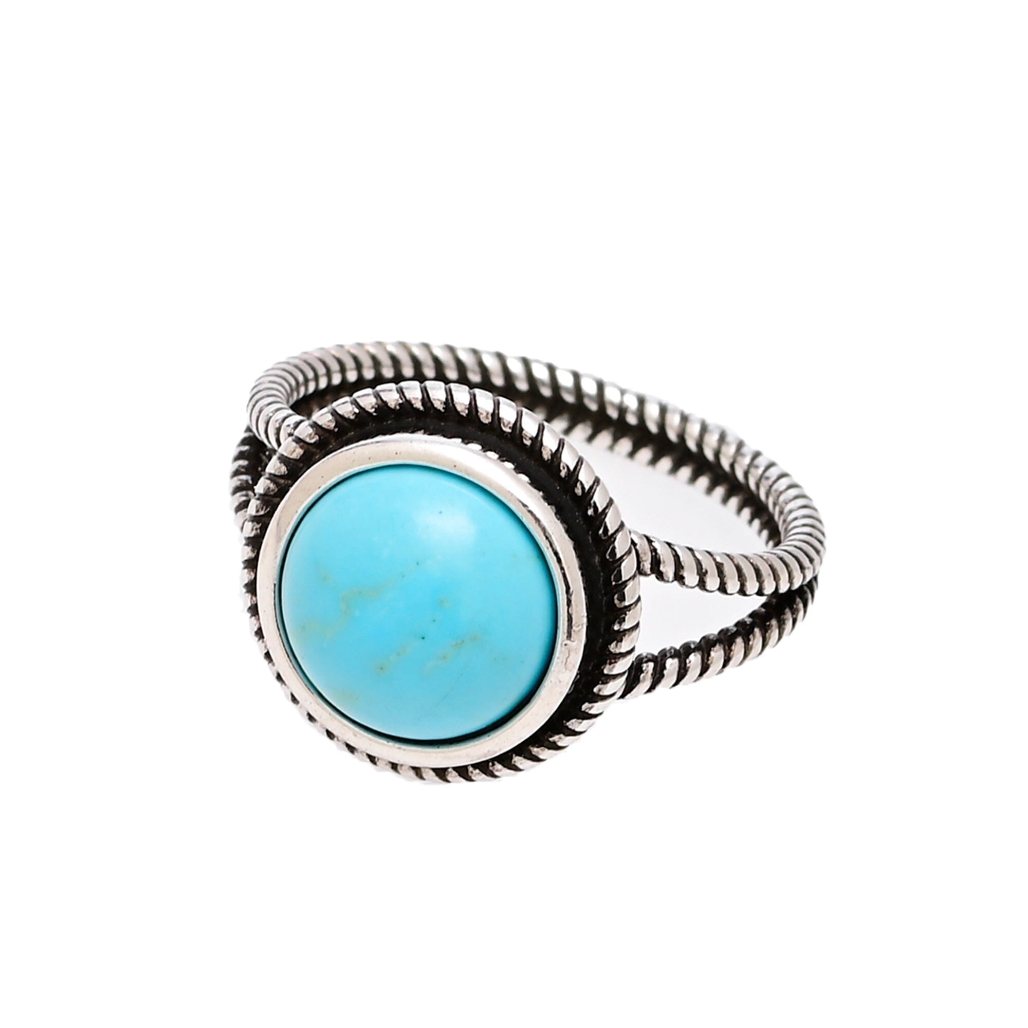 Luna - Bague de Bonne Fortune en Turquoise