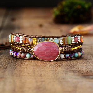 Bracelet Guérisseur en Rhodochrosite