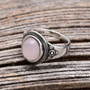 MACHA - Bague Positivité Intemporelle en Quartz Rose