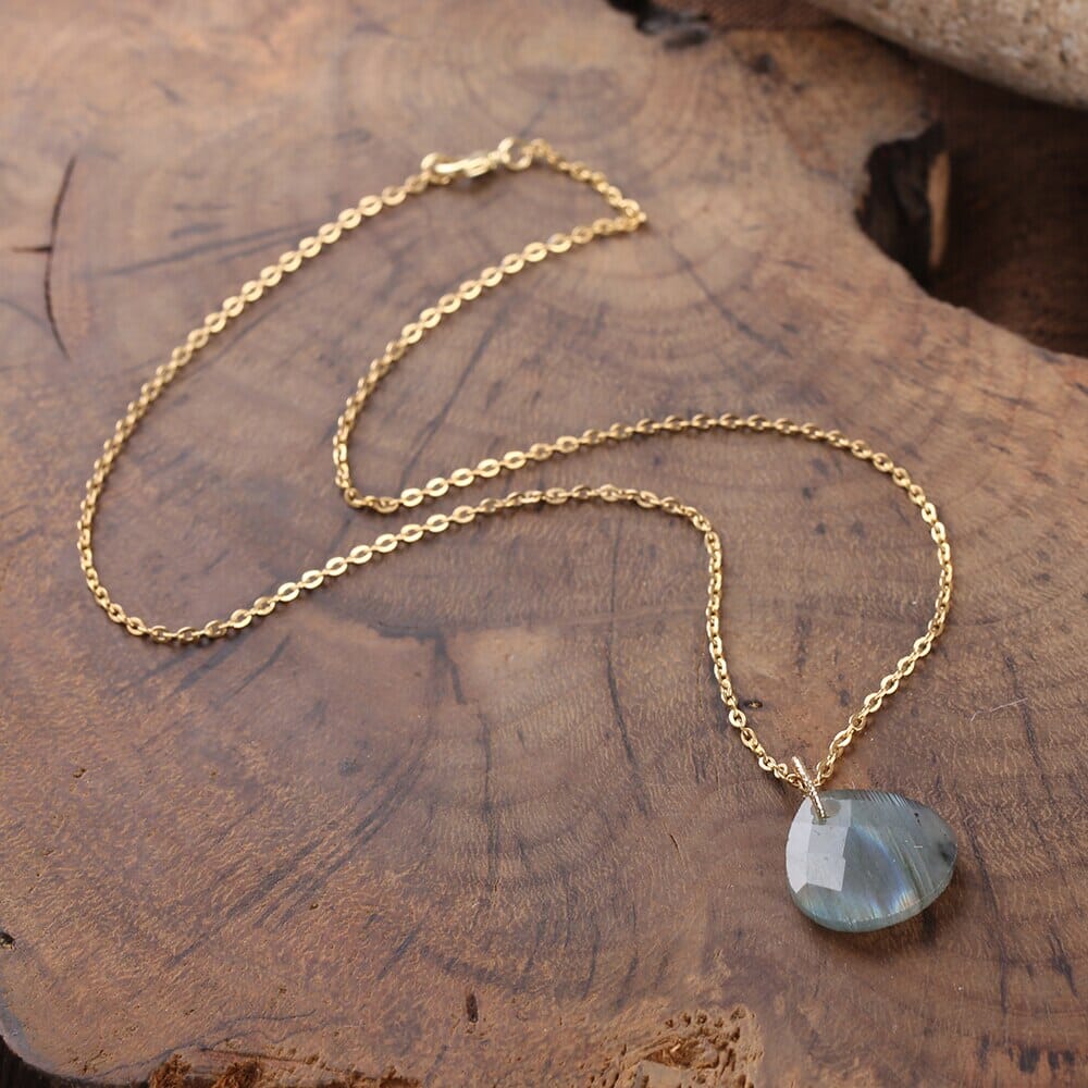 Collier Apaisante Transformation en Labradorite