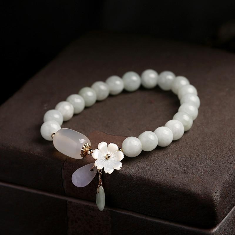 Bracelet Pureté et Harmonie en Jade