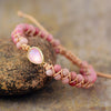 Bracelet en Jaspe et Rhodonite