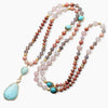 Collier Mala de Guérison Pastel