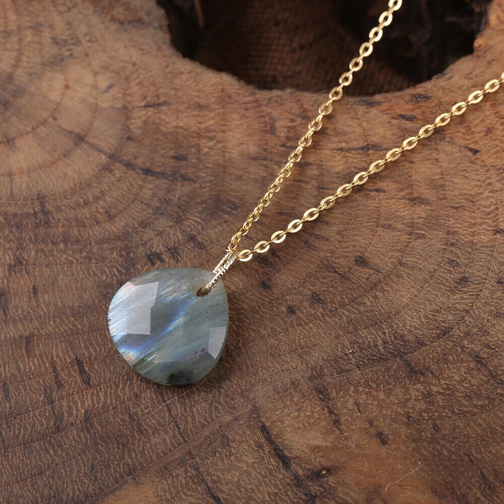 Collier Apaisante Transformation en Labradorite